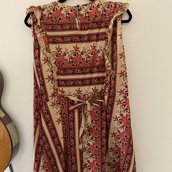 Christy Dawn Floral Maxi Dress - Red and Cream - Picture 8 of 8